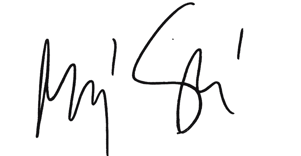 Maciej Stoinski handwritten signature