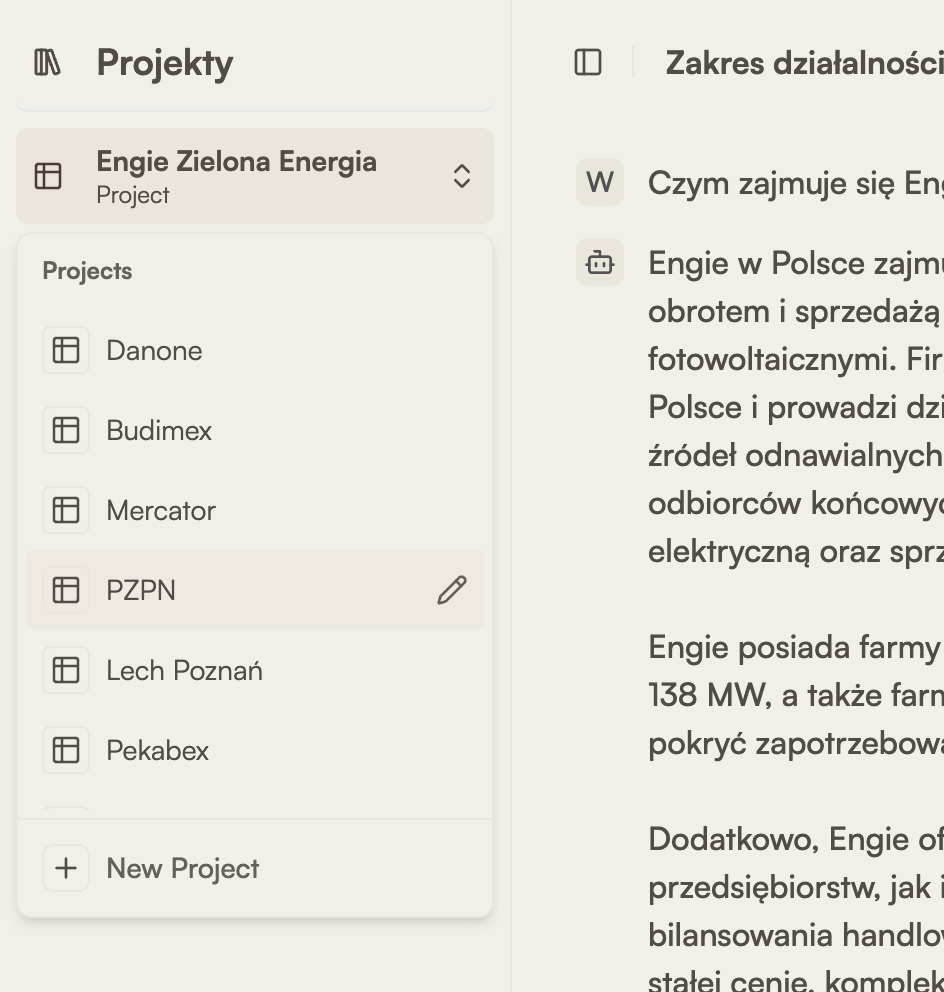 Notification system screenshot